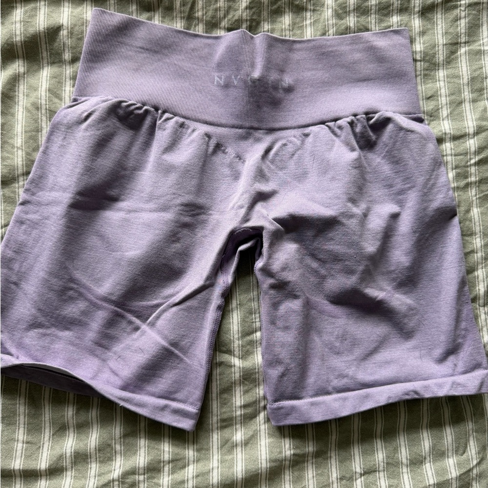 NVGTN Lavender Athletic Bike Shorts